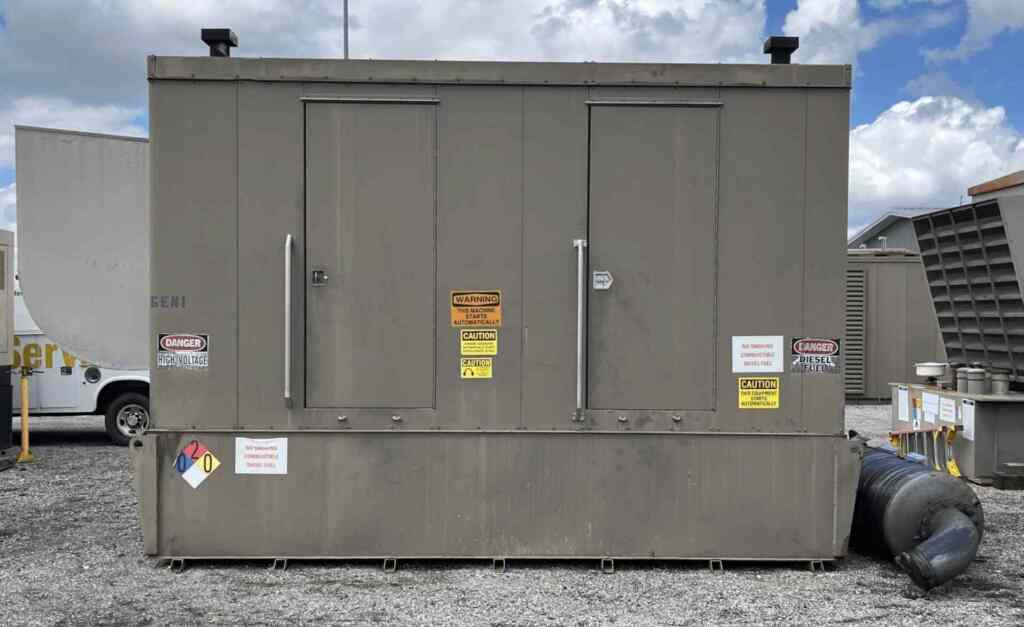 Caterpillar 3412C Standby Diesel Generator — SOLD